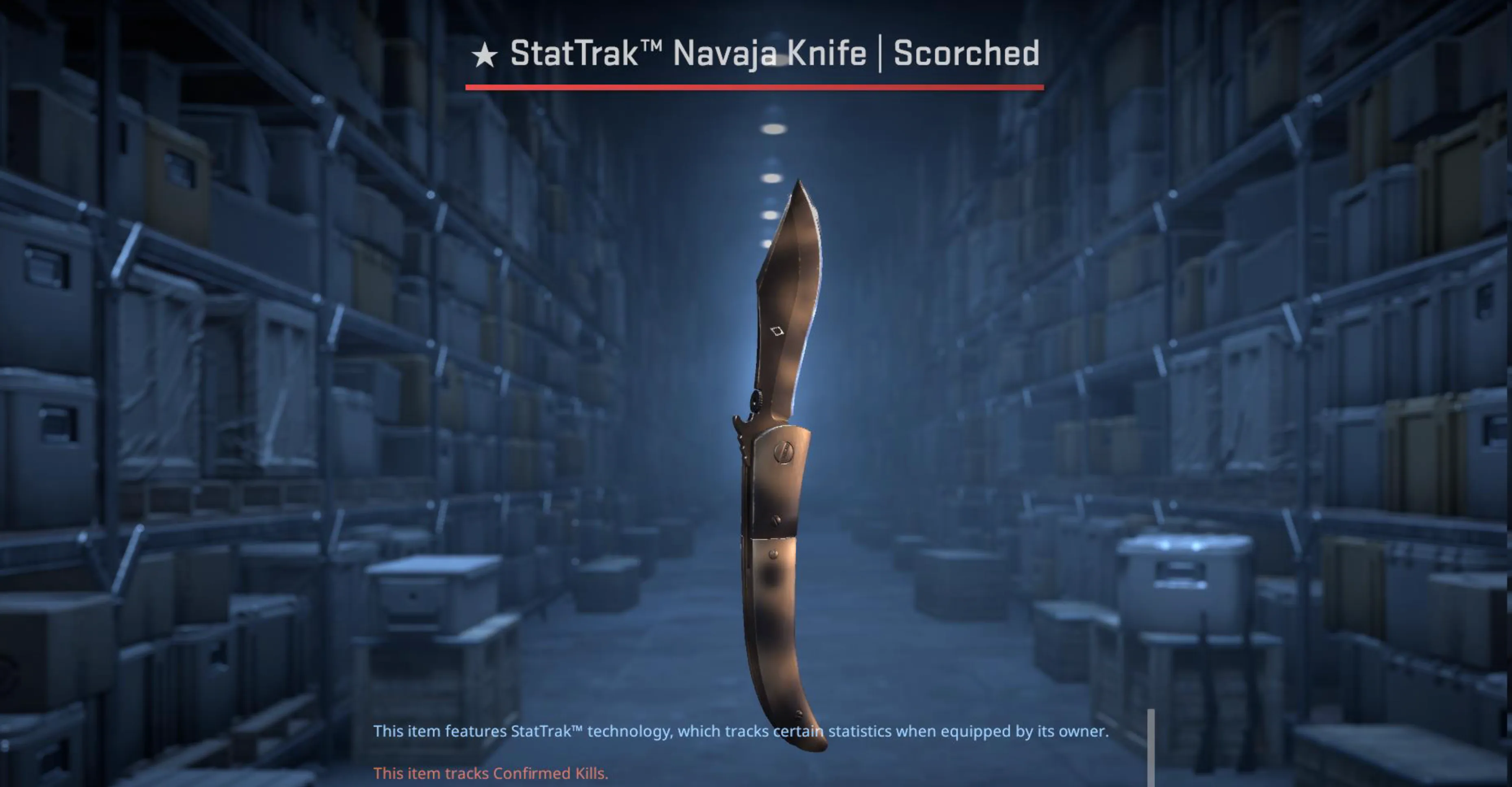 Navaja Knife Scorched